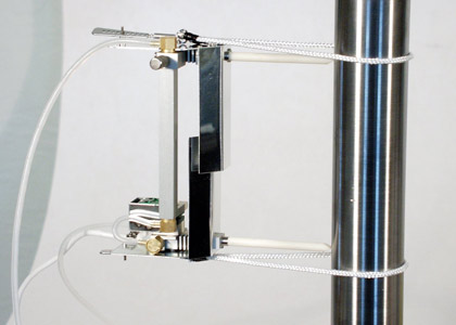 Model 3448 continuously adjustable gauge length self-supporting furnace extensometer