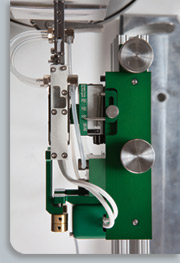 high temperature extensometer with slide mount for split furnace Model 3549