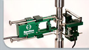 axial and transverse extensometers used at the same time Model 3542 and Model 3575
